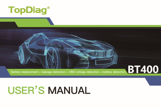 TopDiag BT400 User’s Manual
