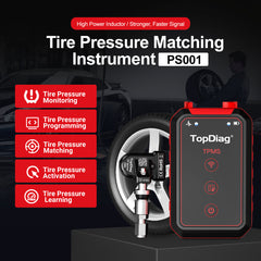 TopDiag TPMS Programming Tool Monitoring, Matching, Activation, Learning Tire Pressure Sensors and Monitor