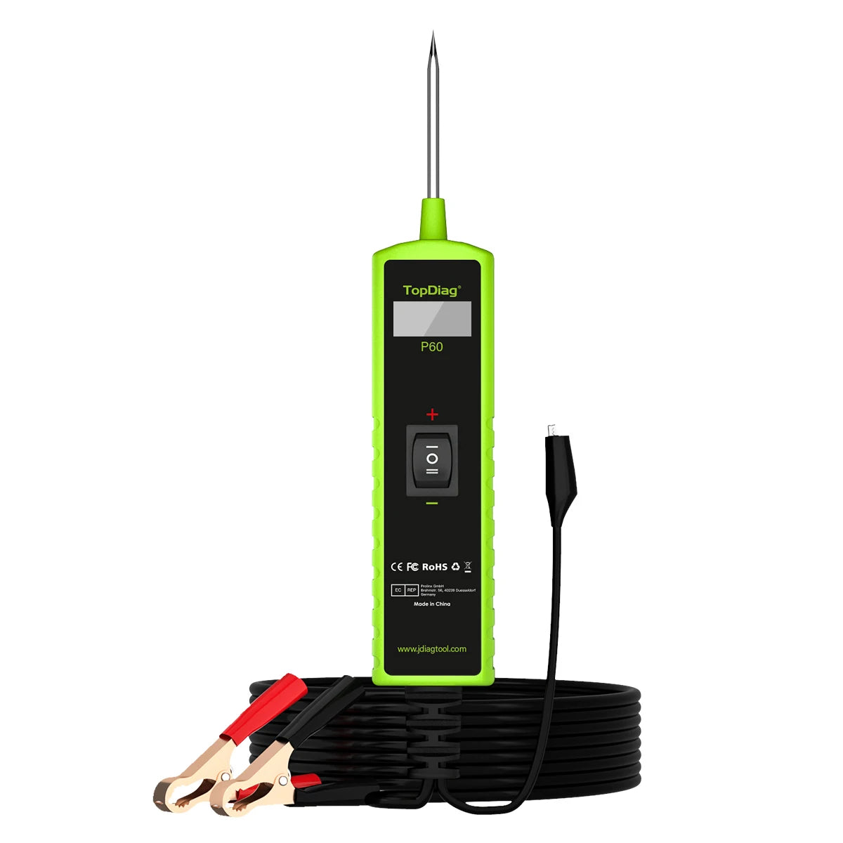 TopDiag P60 automotive circuit tester car power circuit diagnostic tools