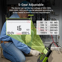 JDiag EV001 Insulation & Resistance Tester New energy vehicle batteries & lead-acid batteries