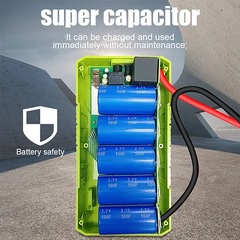 SC400 Ultra Capacitor Vehicle Jump Starter Car Battery Analysis & Engine Start