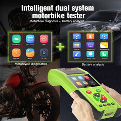 JDiag M200 Motorcycle scanner ABS system test and CO idle speed adjustment for all motorcycles