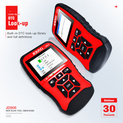 JDiag JD906 Car OBD2 Scanner Read&Clear DTC Factory Source Diagnostic Tool Vehicle Code Reader