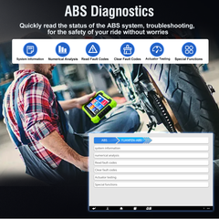 JDIAG M400 Escáner OBD2 universal para motocicletas, tableta de 8 pulgadas, compatible con sistema Android, programador de ECU para motocicletas 