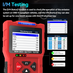 JDiag T300 PRO Car OBD2 Scanner Professional Battery Tester OBDII Breakout Box Diagnostic Tool