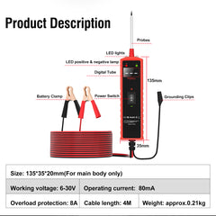 TopDiag P55 Pro Car Circuit Tester Automotive Electrical Circuit Test