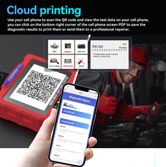 JDiag T300 PRO Car OBD2 Scanner Professional Battery Tester OBDII Breakout Box Diagnostic Tool