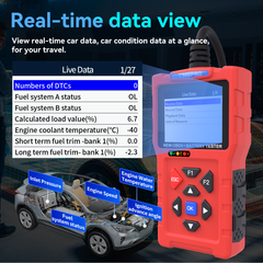 JDiag T300 PRO Car OBD2 Scanner Professional Battery Tester OBDII Breakout Box Diagnostic Tool
