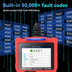 JDiag T300 PRO Car OBD2 Scanner Professional Battery Tester OBDII Breakout Box Diagnostic Tool