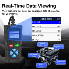JDIAG T100 Universal Car OBDII Scanner Code Reader Best Diagnostic Tool For Cars